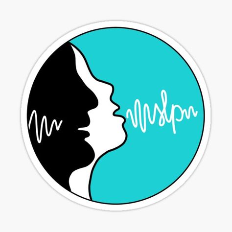 Perfect way to celebrate being an SLP! • Millions of unique designs by independent artists. Find your thing. Speech Logo, Slp Stickers, Language Stickers, Podcast Logos, Tiny Tattoo Placement, Podcast Art, Language Logo, Speech And Language Therapy, Speech Pathologist