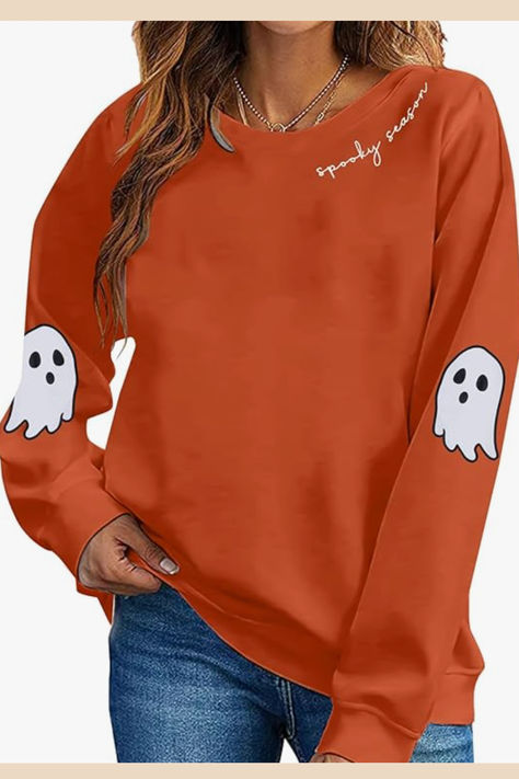 Halloween outfits for women, Halloween style trends for 2024, Halloween outfit ideas on Amazon Work Appropriate Costumes, Black Cat Outfit, Cute Halloween Outfits, Ghost Graphic, Halloween Trends, Wrap Sweater Dress, Ghost Sweatshirt, Halloween Graphic, Normal Clothes