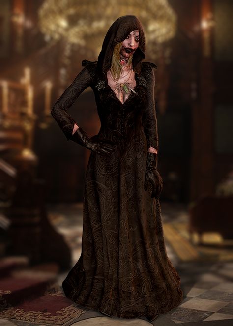 Bela Dimitrescu, Future Costume, Horror Halloween Costumes, Resident Evil Girl, Black Butler Characters, Witch Dress, Survival Horror Game, Detroit Become Human, Tall Women