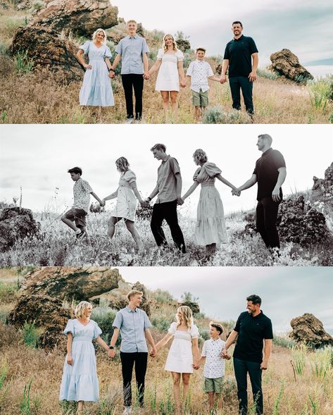 Family Session With Teenagers, Family Photoshoot Poses With Teenagers, Teen Family Photoshooting Ideas, Family Pictures Teenage Kids, Family Photo Ideas With Teenage Children, Family Older Kids Photoshoot, Family Photo Shoot Older Children, Teenage Family Photoshoot, Family Teenager Photoshoot