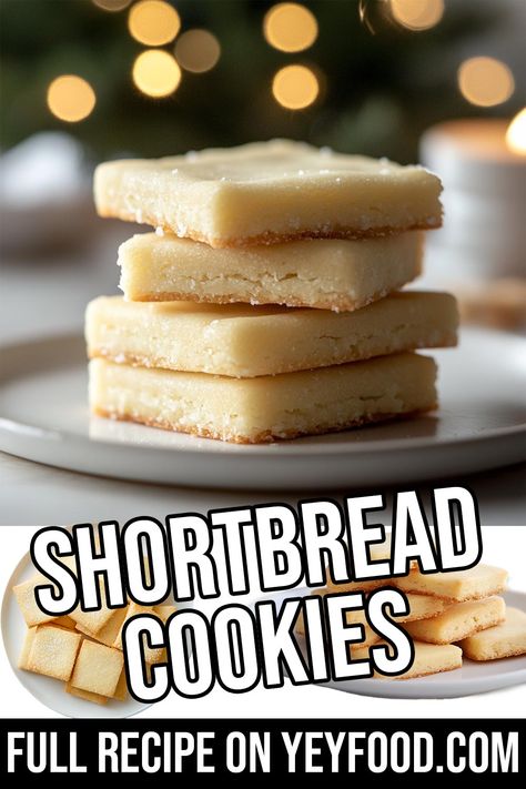 Shortbread Cookies - Yeyfood.com: Recipes, cooking tips, and kitchen hacks for home cooks of all levels Old Fashioned Shortbread Cookies, Best Shortbread Cookie Recipe, Walkers Shortbread Cookies, Easy Shortbread Cookie Recipe, Best Shortbread Cookies, Hacks For Home, Walkers Shortbread, Shortbread Cookies Easy, Pan Cookies