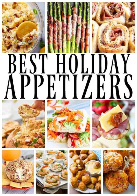 50 of the Best Appetizers for the Holidays that will impress your guests. Everything from easy to elegant we have you covered. Chicken Sauces, Fruit Kabob, Best Holiday Appetizers, The Best Appetizers, Elegant Appetizers, Best Appetizer, Healthy Slow Cooker, Appetizer Bites, Amazing Appetizers