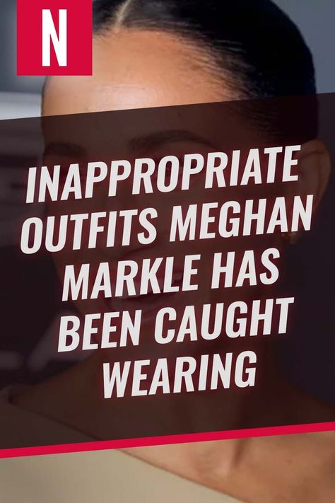 It's little surprise that Meghan, Duchess of Sussex, escaped the stifling confines of the British monarchy and hot-hoofed it over the pond in June 2020. #royals #meghanmarkle #celebrityfails Inappropriate Outfits, Meghan Markle Latest News, Royal Monarchy, Meghan Markle News, British Royal Family News, Royal Family News, British Monarchy, Royal Weddings, Family Moments