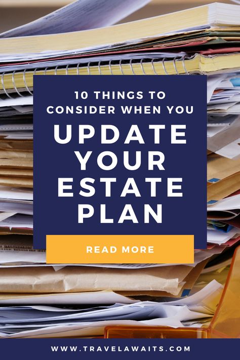 Updating your estate plan? Here are 10 things to consider before you do. Estate Planning Checklist, Advance Directives, Estate Planning Attorney, Life Insurance Policy, Planning Checklist, Estate Planning, Planning Process, Peace Of Mind, Helpful Hints