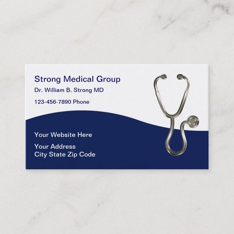 Doctor Business Cards Doctor Business Cards, Medical Business Card, Weekly Meal Planner Template, Appointment Card, Business Cards Layout, Medical Business, Referral Cards, Meal Planner Template, Visiting Card Design