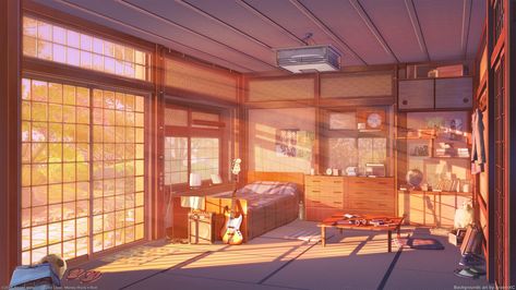 Anime House, Anime Places, Wallpapers Ipad, Scenery Background, Japon Illustration, Anime Room, Anime Backgrounds Wallpapers, Through The Window, Wallpaper Bedroom