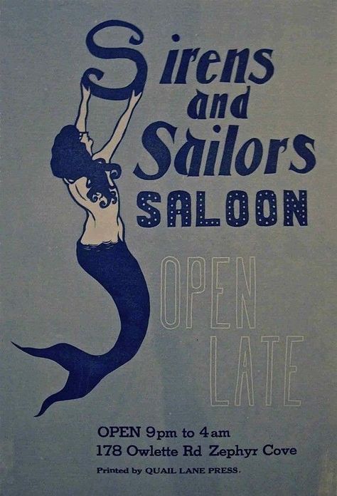 Sailor Quotes, Vintage Seaside, Zephyr Cove, Mermaid Stuff, Sea Siren, Siren Mermaid, Dive Shop, Real Mermaids, Navy Sailor