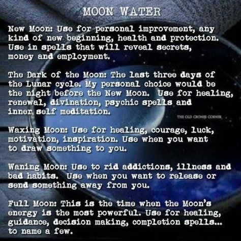 Blue Moon Rituals, Water Magick, Water Spells, Full Moon Spells, Lunar Witch, Moon Magick, Moon Spells, Broom Closet, Moon Water