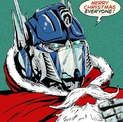 Always Transformers on Instagram: “Merry Christmas from Optimus - - - - - - - - - - - #transformers #transformersmovie #transformersmovies #transformers4 #transformers5…” Transformers Christmas Pfp, Optimus Prime Bayverse, Optimus Prime Pfp, Transformers Christmas, Best Cartoon Series, Cats Humor, Optimus Prime Art, Transformers 5, Transformers Memes