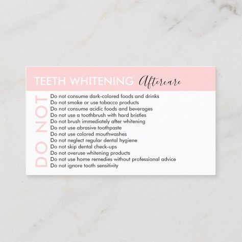 Teeth Whitening After Care Instructions, Teeth Whitening Business, Teeth Whitening Business Names, Teeth Whitening Business Posts, Esthetician Room Supplies, Teeth Whitening Methods, First Time Tattoos, Best Teeth Whitening Kit, Tooth Sensitivity