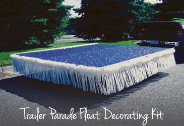 Three-Tier Platform Float Kit - Parade Float Supplies Now | Parade Float Supplies Now Parade Float Decorations, Parade Float Supplies, Homecoming Floats, Christmas Parade Floats, Floating Decorations, Homecoming Parade, Faux Snow, Christmas Float Ideas, Parade Float