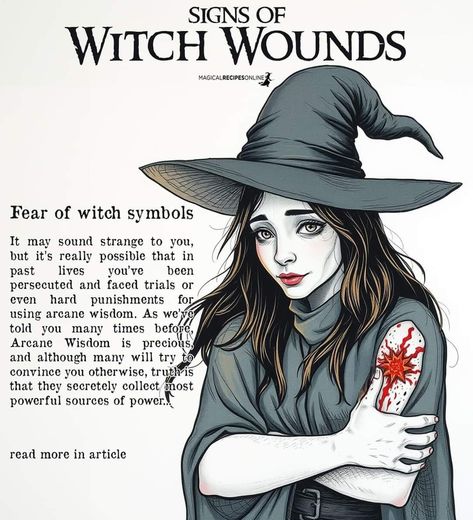 Types Of Witches Art, Witches Mark On Body, Witch Notes, Satanic Witch, Witches Spells, Witch Symbols, Wicca For Beginners, Wiccan Rituals, Witch Tips