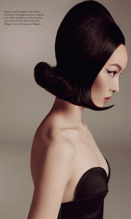 Fei fei sun Haute Couture Hair, Fei Fei Sun, Italian Vogue, Avant Garde Hair, Tim Walker, Peter Lindbergh, Steven Meisel, Richard Avedon, Vogue Italia