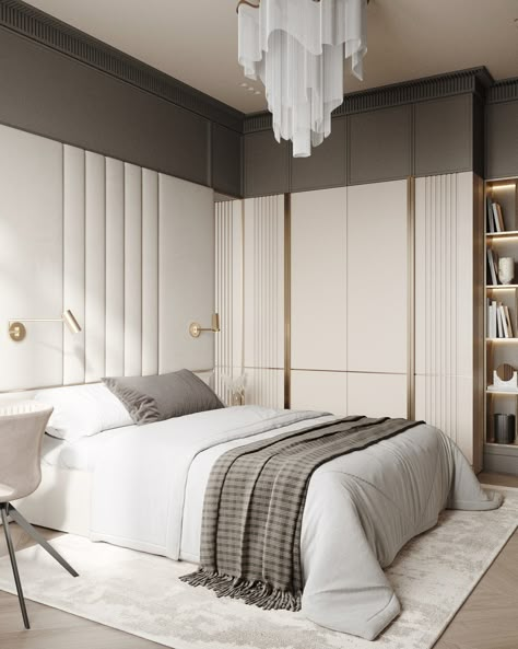 Wardrobe Design Bedroom Modern Luxury, Design Bedroom Modern, Wardrobe Design Bedroom Modern, Bedroom Modern Luxury, Living Room Wall Designs, Luxe Bedroom, Wardrobe Door Designs, Interior Design Dining Room, Dinning Room Design