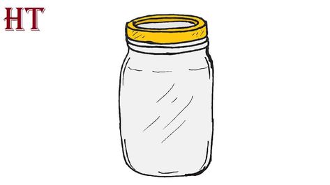 How to Draw a Jar easy with this how-to video and step-by-step drawing instructions. Easy drawing tutorials for beginners and everyone. Please see the drawing tutorial in the video below Video produced by channel:  HTDraw You can refer to the simple step-by-step drawing guide below Step 1 We want our drawing to be as symmetrical and smooth as possible, so let’s draw a vertical line. Step 2 Now let’s draw a cylinder, as shown in our example (by the way, you can le Drawing Instructions, Drawing Tutorials For Beginners, Drawing Guide, Drawing Tutorial Easy, Drawing For Beginners, Guided Drawing, Easy Drawing, Drawing Tutorials, Love Drawings