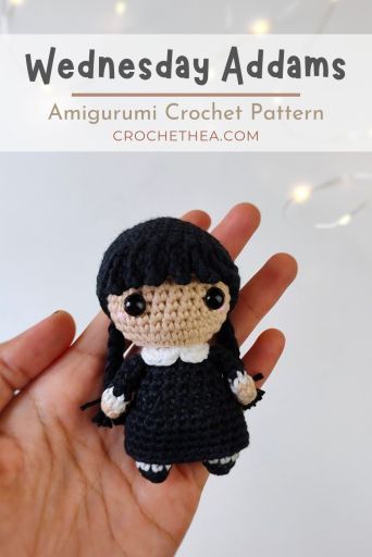 Freddy Krueger Amigurumi Free Pattern, Crochet Wednesday Doll Free Pattern, Free Crochet Wednesday Doll, Wednesday Free Crochet Pattern, Lol Doll Crochet Pattern, Wednesday Addams Crochet Pattern, Wednesday Addams Amigurumi Free Pattern, Wednesday Crochet Pattern Free, Free Wednesday Addams Crochet Pattern