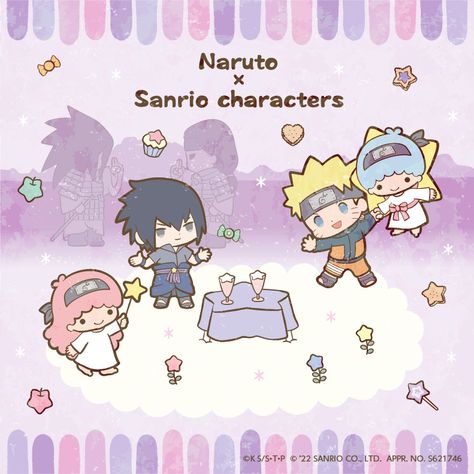 Naruto X Sanrio, Reason To Live, Naruto Merchandise, Naruto Uchiha, Live For Today, Sanrio Wallpaper, Naruto Funny, Naruto Girls, Naruto And Sasuke