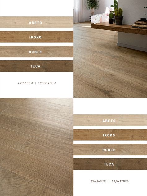 SELVA | The new range of wood-look #tile in large format. Grespania extend its wood effect tiles catalog. Selva is available in 19,5x120 and 26x160cm and four natural colours: abeto, roble, iroko and teca. Iroko Wood, Wooden Tiles, Jungle House, Wooden Room, Wooden Tile, Wood Effect Tiles, Large Format Tile, Room Tiles, Tropical House