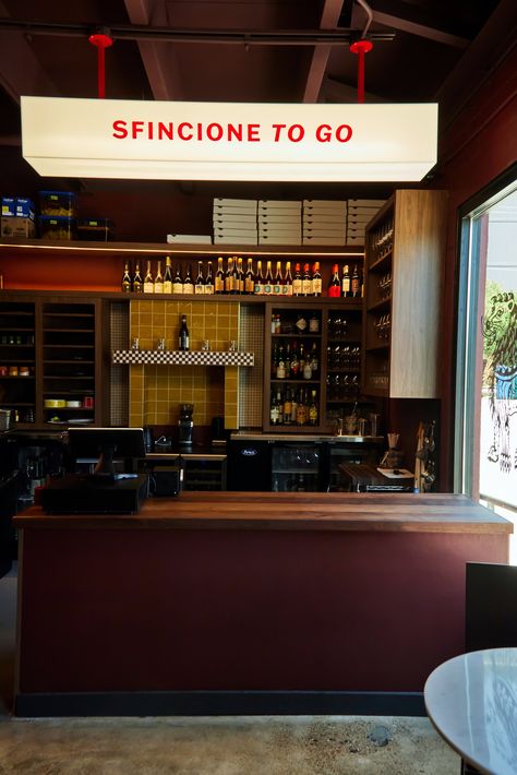 Bar Storefront Design, Retro Italian Restaurant Interior Design, Italian Pizza Restaurant Interior Design, Vintage Italian Coffee Shop, Brick Bar, Vinyl Cafe, Bar Street, Cozy Bar, Dj Room