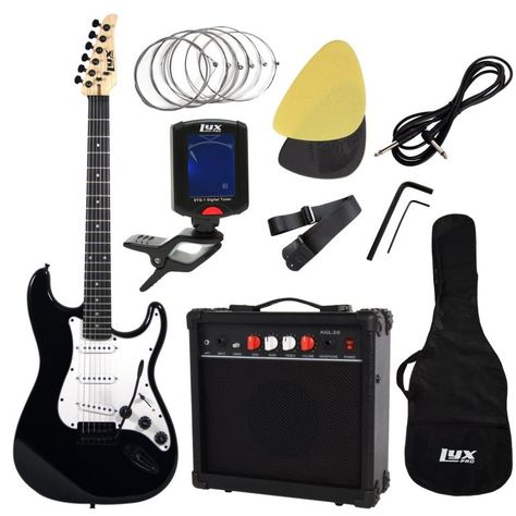 Best Electric Guitar for the Money: Because You’re Not Making Rockstar Money. . . Yet – Sound Check Lab. Electric Guitar Kits, Cheap Guitars, Guitar Kids, Guitar Kits, Guitar Tuners, Cool Electric Guitars, Guitar Tips, Guitar For Beginners, Guitar Strings