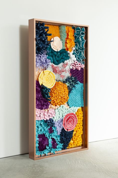 Natalie Wong spends three months creating 'fantasy' 3D coral artwork made entirely from colourful paper | Creative Boom Coral Artwork, New Orleans Museums, Dark Artwork, School Of Visual Arts, Canvas Drawings, Paper Artwork, Unique Paintings, Mixed Media Artists, Creative Industries