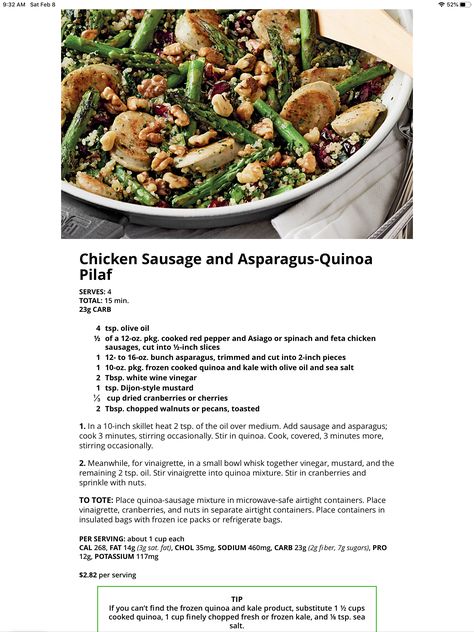 Quinoa Pilaf, Feta Chicken, Pan Meals, Asiago, Spinach And Feta, Chicken Sausage, Sheet Pan Recipes, Red Peppers, Sheet Pan