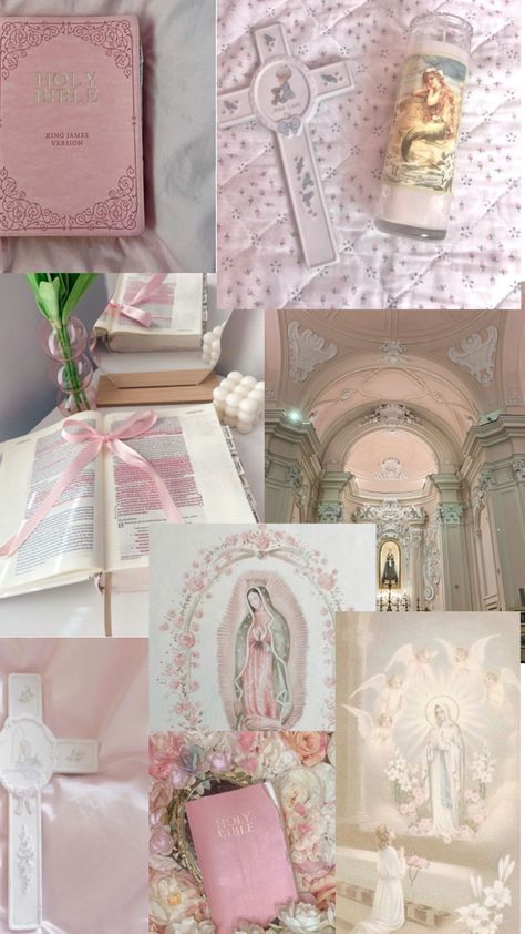 pink cute aesthetic church aesthetic i love jesus Pretty Jesus Wallpaper, Pink Aesthetic Cross, Prayer Board Ideas Pink, Pink Catholic Wallpaper, Gereja Katolik Aesthetic, Pink Catholic Aesthetic, Jesus Pink Aesthetic, Janet Core, Jesus Pink Wallpaper