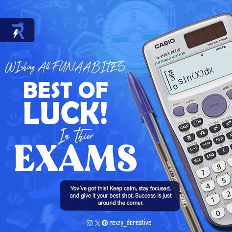 Good Luck Pubmats, Exam Pubmat Ideas, Graphic Design Class Poster, Good Luck Pubmat, Exam Pubmat, Pubmats Graphic Design School, Back To School Graphic Design, Birthday Pubmat, Exam Poster