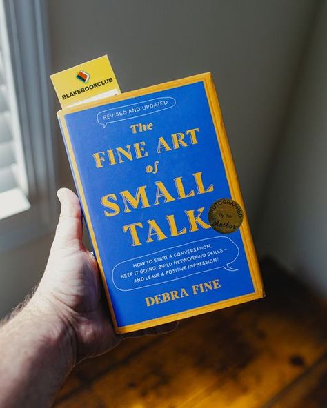 Blake | Nonfiction Book Reviews on Instagram: "If you have poor communication skills, read this useful book. 😩  The Fine Art of Small Talk is one of my favorite books on communication.   @finedebra equips you with the skills, and improving your conversational skills will improve your quality of life.   Have you read this book yet? 🤔  #communication #communicationskills #communicationtips #smalltalk #selfhelpbooks #nonfictionbooks" How To Talk To Anyone Book, Books For Communication Skills, Books On Communication, Poor Communication, Communication Book, Improve Communication Skills, My Favorite Books, Recommended Books, Corporate Communication