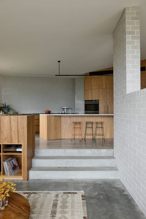 Scandinavian Chalet, Mrtn Architects, Grand Room, Timber Kitchen, Concrete Interiors, Imperial Hotel, Mid Century Architecture, The Local Project, Australian Architecture