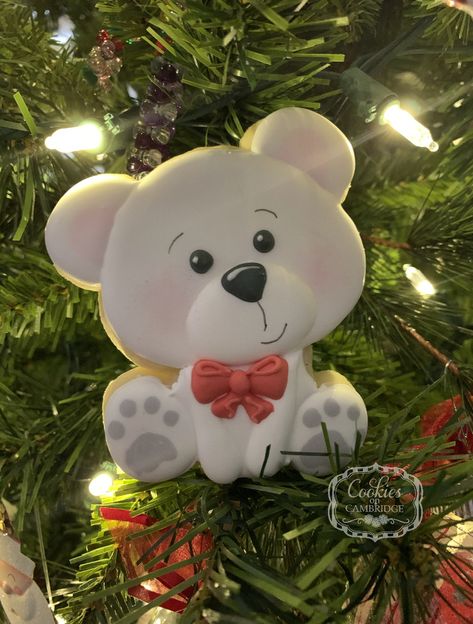 Iced Christmas Cookies, Rainbow Sugar Cookies, Gingerbread Cookies Decorated, Teddy Bear Cookies, Cookies Decoradas, Sugar Cookie Royal Icing, Sugar Cookie Icing, Bear Cookies, Valentines Day Cookies