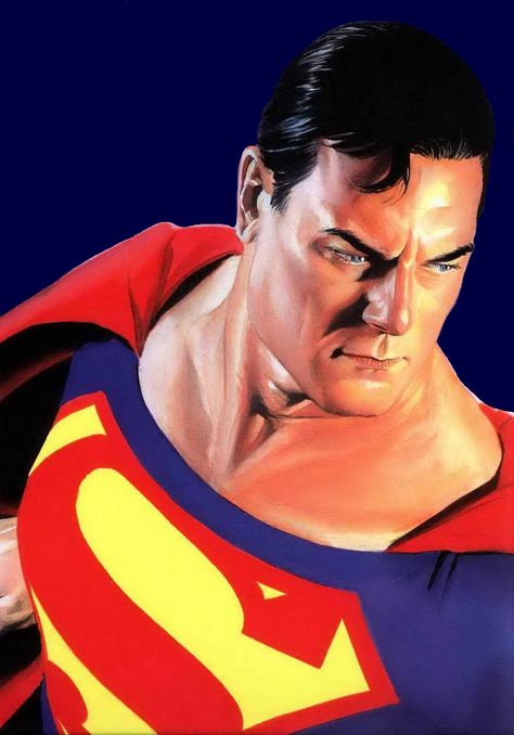 SUPERMAN 39 (Alex Ross art) Alex Ross Superman, Superman Tattoos, Alex Ross Art, Superman Love, Alex Roe, Superman Characters, Clark Kent Superman, Superman Artwork, Action Comics 1