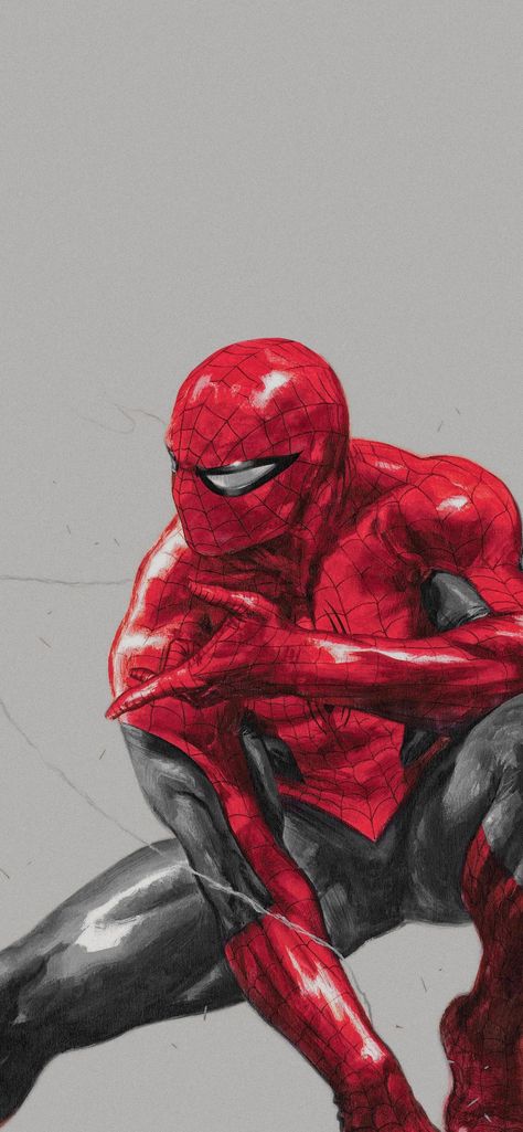 Comic Spider Man Wallpaper, Spider Man Wallpaper Iphone, Spiderman Wallpaper Iphone, Deadpool Wallpaper Iphone, Superhero Wallpaper Iphone, Spiderman Comic Art, Spiderman Wallpaper, Spiderman Drawing, Spiderman Artwork