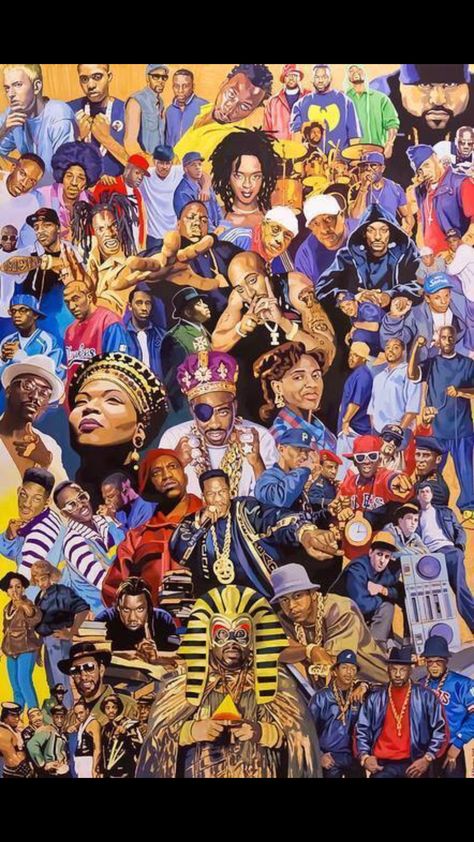 Old school hip hop African Divination, Hip Hop Wallpaper, 90s Wallpaper, Rapper Art, Real Hip Hop, Hip Hop And R&b, Hip Hop Art, Black Music, Lil Uzi Vert