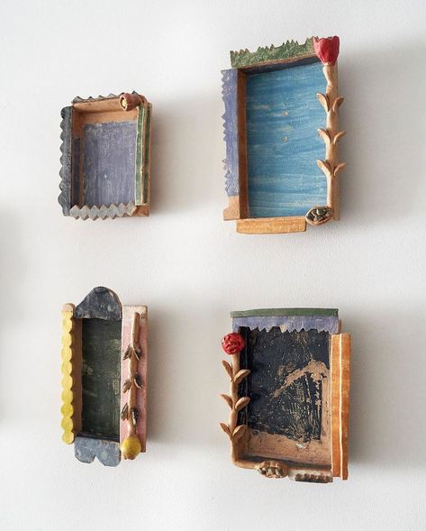 Young Space | Lovely ceramic tablet-like works living in their own frames by Kim Hono via @mizusai_ 🧡 #ceramics #sculpture #kimhono #ceramicist… | Instagram Handmade Frame, Pottery Frame, Framed Ceramic Art, Ceramic Framed Art, Ceramic Book, Ceramic Frame Ideas, Ceramic Diorama, Ceramic Shadow Boxes, Ceramic Frame