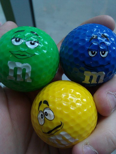 I like these, then maybe I can see where the ball went! #golf #golfballs #lorisgolfshoppe Golf Tournament Gifts, Golf Crafts, Golf Birthday Gifts, Golf Ball Gift, Golf Ball Crafts, Golf Drivers, Golf Birthday, Golf Quotes, Golf Digest