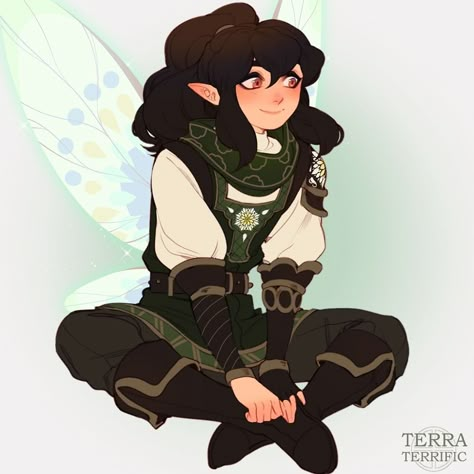 Character Art Fairy, Fairy Character Art, Fairy Oc, Fairy Character, Characters Outfits, Dnd Character Ideas, D D Character Ideas, Have Inspiration, Dungeons And Dragons Characters