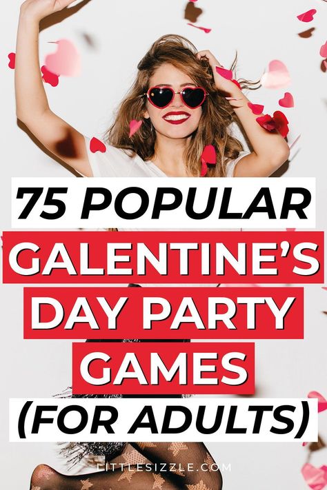 Are you throwing a Galentines Party for your and your besties? Mix up the Mimosa’s, bring some snacks, put on the music and of course... have some games and activities! At LittleSizzle you will find the best Galentines Party games to help you and the girls have an epic Galentines Day! Having these games and activities on hand will encourage talking and laughter. Download, print & play today! Happy Galentine’s Day Games, Galentines Party Activity Ideas, Galentines Party Activities Games, Galentines Activity Girls Night, Fun Galentines Party Games, Galentines Game Ideas Girls Night, Galentines Party Games Girls Night, Galantines Ideas Games, Galentines Party Games For Adults