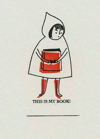 Linocut Art, Book Stamp, Hooded Cape, Art Et Illustration, Cape Coat, Ex Libris, Little Red Riding Hood, Cubicle, Book Plates