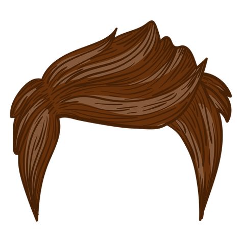 Hair Png Boy, Illustration Hair, Asian Men's Hairstyles, Hair Vector, Hairstyle Names, Makeup Hacks Beauty Secrets, Cartoon Hair, Mens Wigs, Hair Png