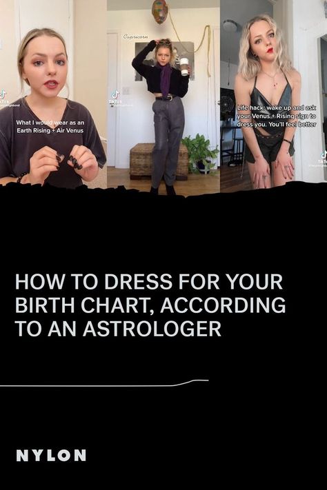 For astrologer Taryn Bond, the key to zodiac fashion is found in our rising and Venus signs. Venus Signs, Zodiac Fashion, Rising Sign, Venus Fashion, Birth Chart, Astrology, Dresser, Key, Signs