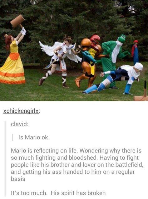 Nintendo, Super Smash Bros Ultimate, SSB, Cosplay Super Smash Bros Memes, Smash Bros Funny, Mega Pokemon, Smash Brothers, Super Smash Brothers, Funny Tumblr Posts, Gaming Memes, Life Humor, Super Smash Bros