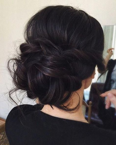 Easy Professional Hairstyles, Loose Updo, Wedding Hair Up, Trendy Wedding Hairstyles, Bridesmaid Hair Updo, Low Bun, Bridal Hairstyles, Wedding Updo, Wedding Hairstyles For Long Hair