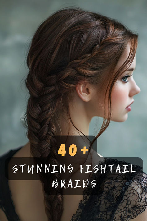 Explore 40 stunning fishtail braid styles that elevate your look. 🐟💁‍♀️ These intricate designs feature unique patterns, elegant twists, and creative embellishments perfect for any occasion. Ready to transform your hairstyle? Click to explore all the stunning styles! #FishtailBraids #BraidedStyles #ElegantTwists #CreativeEmbellishments #HairInspiration Fun Braids For Long Hair, Indigenous Hair, Fishtail Braid Styles, Fishtail Updo, Fishtail Hairstyles, Winter Hair Care, Red Hair Inspiration, Fishtail Braid Hairstyles, Pretty Braids