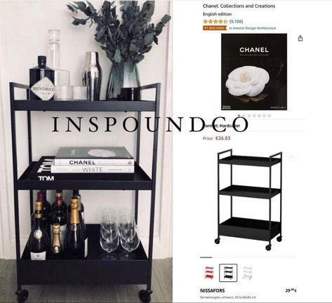 Modern Townhouse Interior, Casual Living Room Design, Ikea Bar Cart, Ikea Bar, Townhouse Interior, Ikea Living Room, Beauty Room Decor, Living Room Decor Inspiration, Goth Home Decor