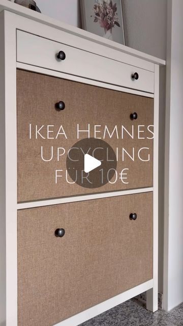 IKEA Hacks & Ideas | Home Inspiration | Houseware & more on Instagram: "💫 IKEA UPCYCLING ♻️

Check out this amazing IKEA Hemnes shoe rack upcycling project by @mej_hyggehome! 🎉 In just 5 minutes, she transforms a basic shoe cabinet into a unique piece using jute wrap. This quick, easy, and budget-friendly hack adds a charming touch to any space. 

Credits to @mej_hyggehome for this creative idea! If you love innovative DIY projects, be sure to follow her for more inspiration. 🌟

What do you think of the result so far? Comment below! 👇

#ikeahemnes #ikeahack #diy #upcycling #shoestorage #interior #beforeandafter #ikeahacksandideas" Ikea Upcycling, Ikea Hemnes Shoe, Ikea Hemnes Shoe Cabinet, Hemnes Shoe Cabinet, Ikea Hack Ideas, Basic Shoes, Ikea Hemnes, Diy Upcycling, Creative Idea