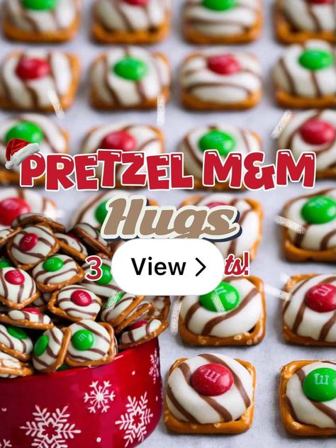 Pretzel M&M hugs!❤️ | Gallery posted by 🎀Mary🎀 | Lemon8 Pretzel Hugs M&ms Christmas Treats, Pretzel Snaps Hershey Kiss, Hugs Pretzels M&m, Pretzel Kiss M&m Recipe, Kiss Pretzel M&m, Pretzels With Hershey Kisses And M&ms, Pretzel Hershey Kiss M&m Recipes, Pretzel With Hershey Kiss And M&m, Pretzel Hugs M&ms