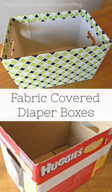 Organizing And Cleaning, Fabric Covered Boxes, Boxes Diy, Diy Storage Boxes, Beginner Sewing Projects Easy, Leftover Fabric, Diy Cardboard, 31 Days, Fabric Baskets