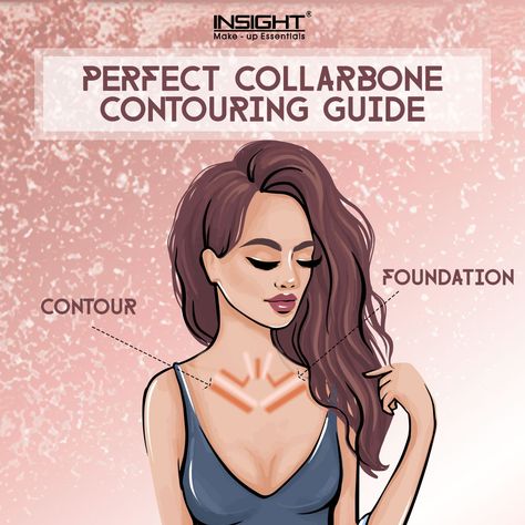 Collarbone Makeup, Contour Guide, Nyx Glitter, Foundation Contouring, Makeup Order, Makeup Guide, Beauty Tutorials, Perfect Makeup, Liquid Foundation