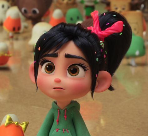 Venelope Von Schweetz Pfp, Vanellope Von Schweetz Icon, Penelope Princess, Vanellope Disney, Princess Penelope, Disney Characters Pictures, Graduation Cartoon, Disney Eyes, All Disney Movies